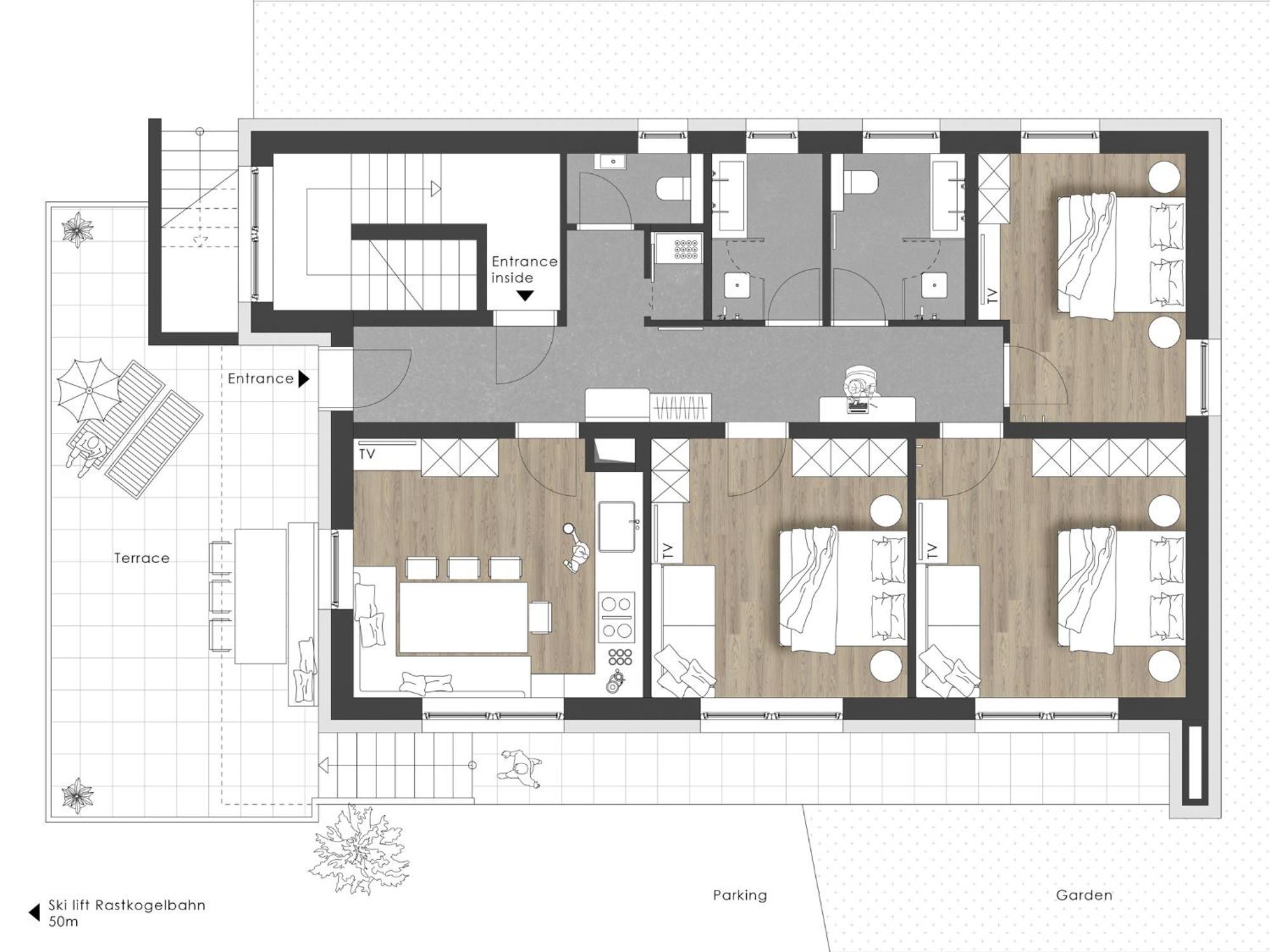 טוקס Ferienhaus Evelyn מראה חיצוני תמונה